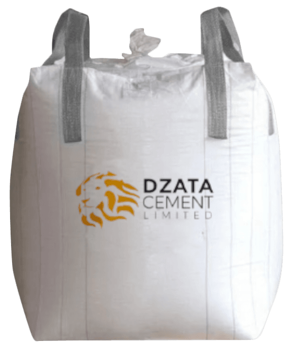 Dzata CEM I 42.5 R Jumbo Bag (1.5 tonnes) - High quality construction material available for delivery across Ghana