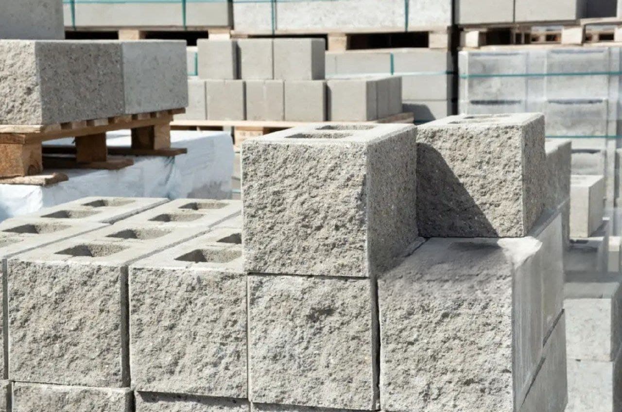 Blocks construction materials category showcasing various building supplies and products available for delivery